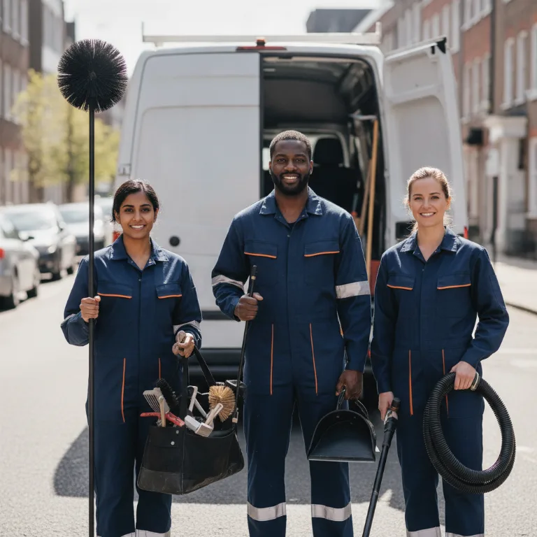 Chimney Sweep team in Melbourne City Centre